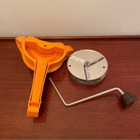 Vintage 1970s Moulinex Mouli-Julienne 445 5 Disc Slicer Shredder Grater - Picture 3 of 8